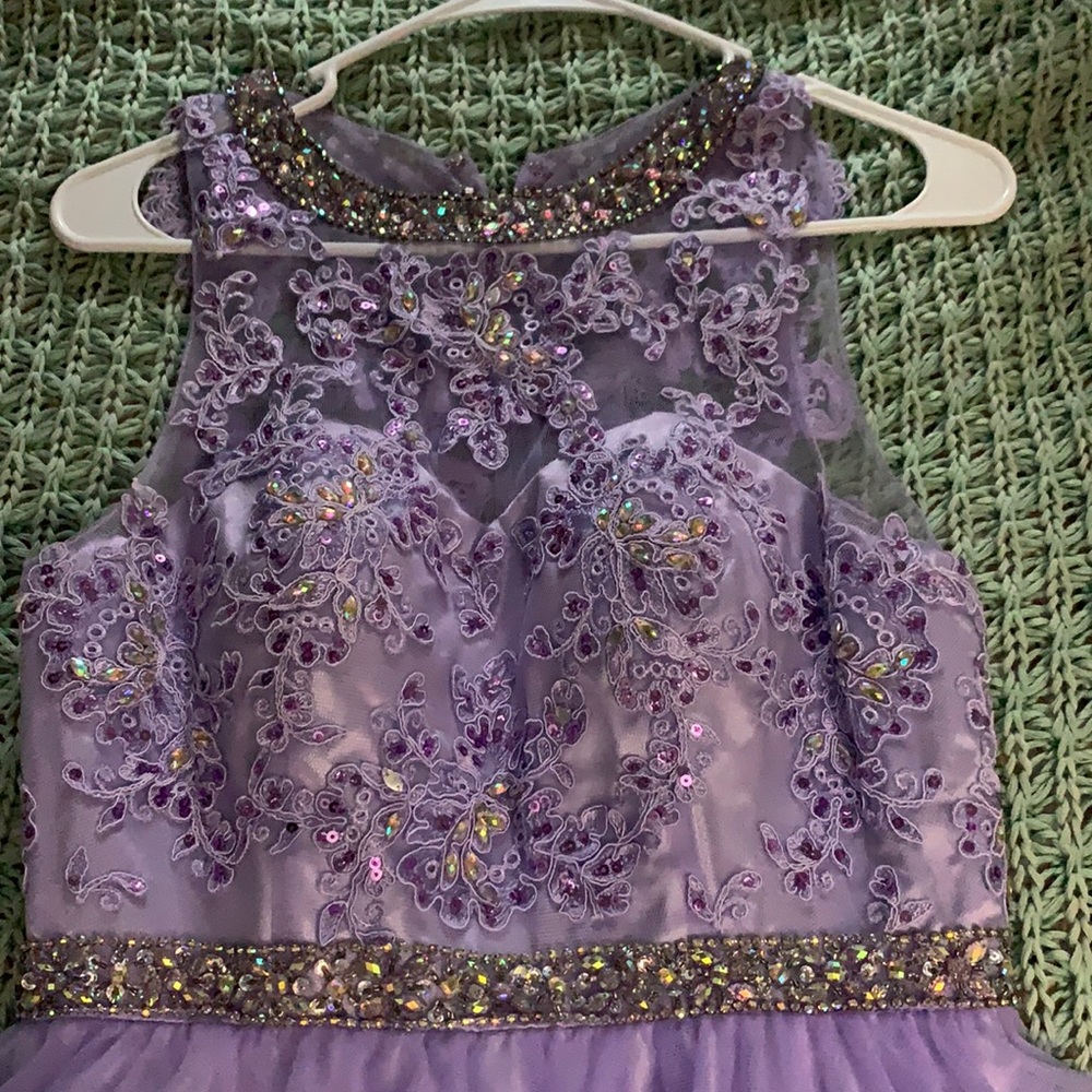 This a dress I worn for a sweet 15.